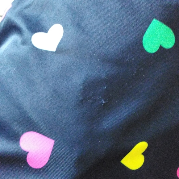 Baby GAP Navy Swimsuit Rainbow Hearts Long sleeve 0-6 Months - Picture 6 of 6